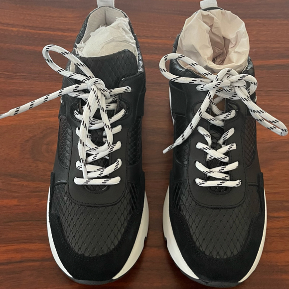 BULLBOXER Marele Women's Sneakers Black Size 8 - Picture 1 of 4